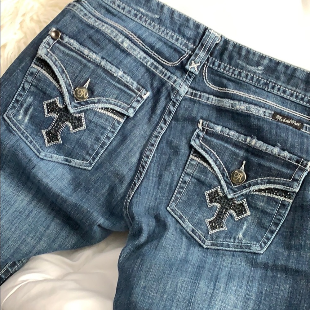 Rock and Roll Denim capris